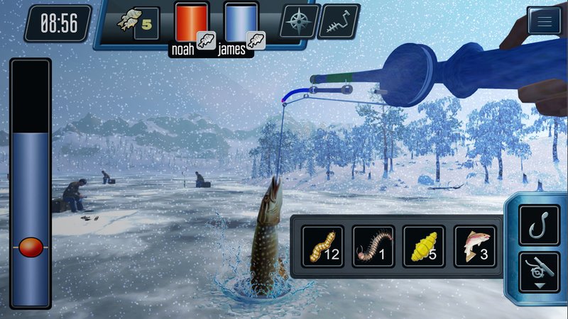Experience the Thrill of Ice Fishing in the UK's Winter Wonderland, ice fishing gambling game